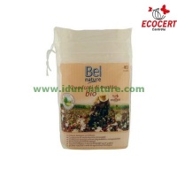 Cuadrados desmaquilladores de algod�n 100% Bio BEL NATURE